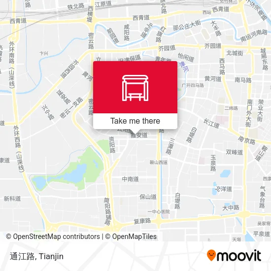 通江路 map