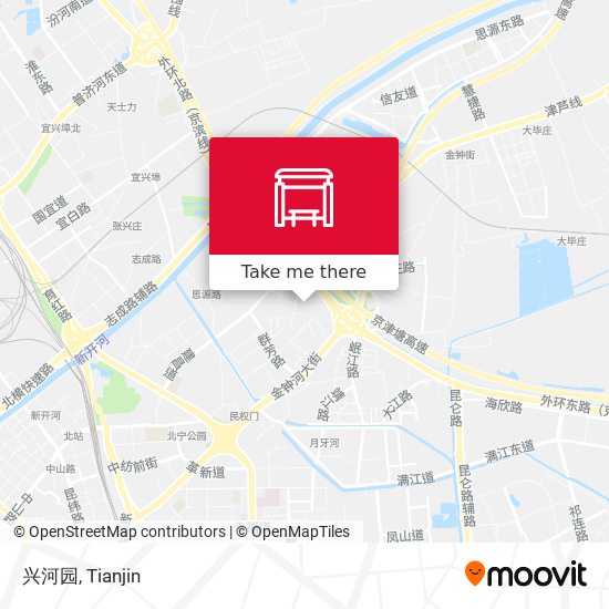 兴河园 map