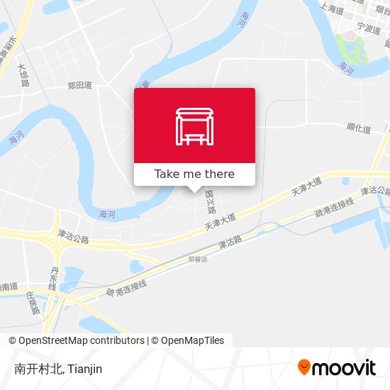 南开村北 map