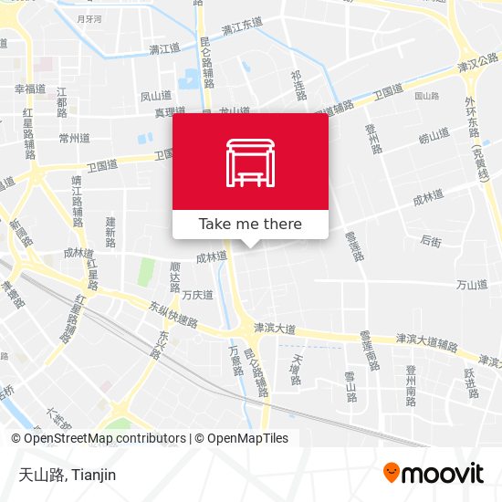 天山路 map