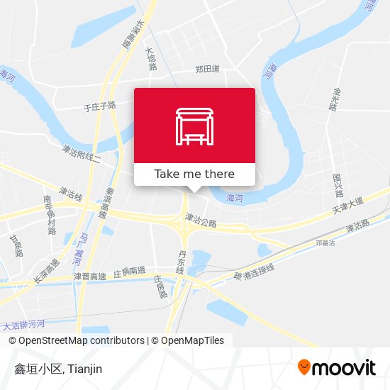 鑫垣小区 map