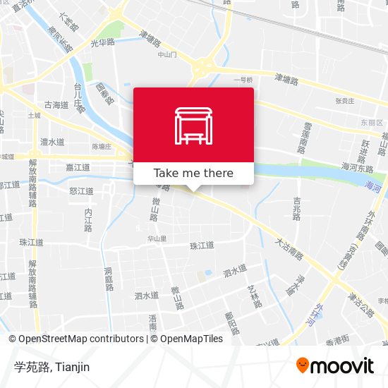 学苑路 map