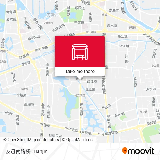 友谊南路桥 map