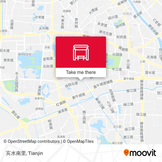 宾水南里 map