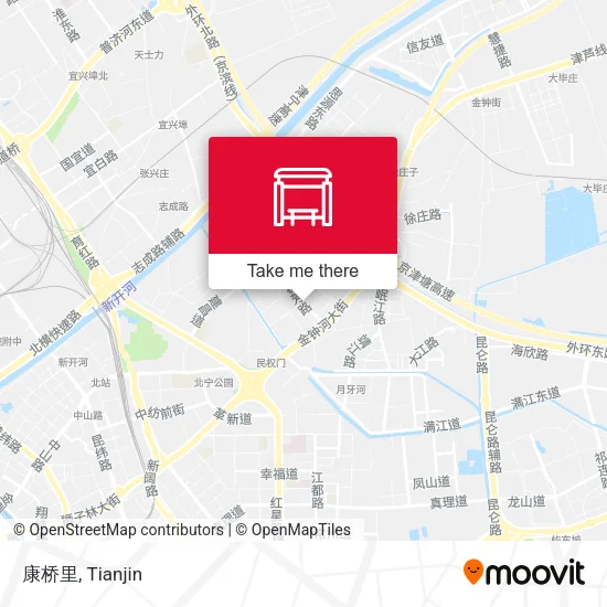 康桥里 map