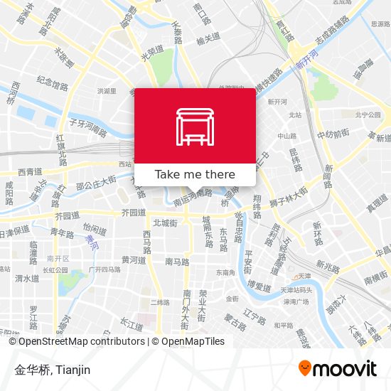 金华桥 map