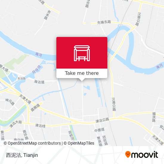 西泥沽 map