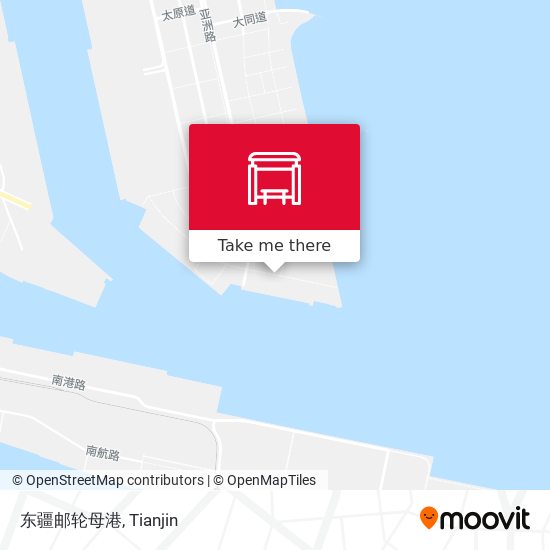 东疆邮轮母港 map