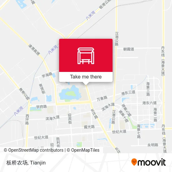 板桥农场 map