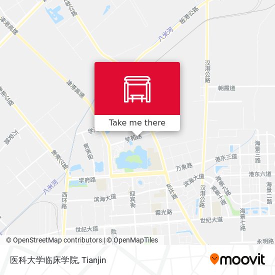 医科大学临床学院 map