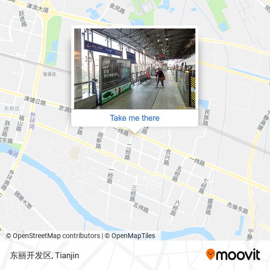 东丽开发区 map