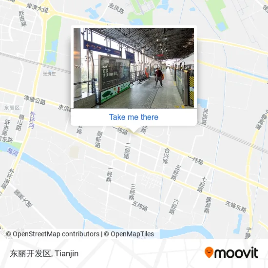 东丽开发区 map