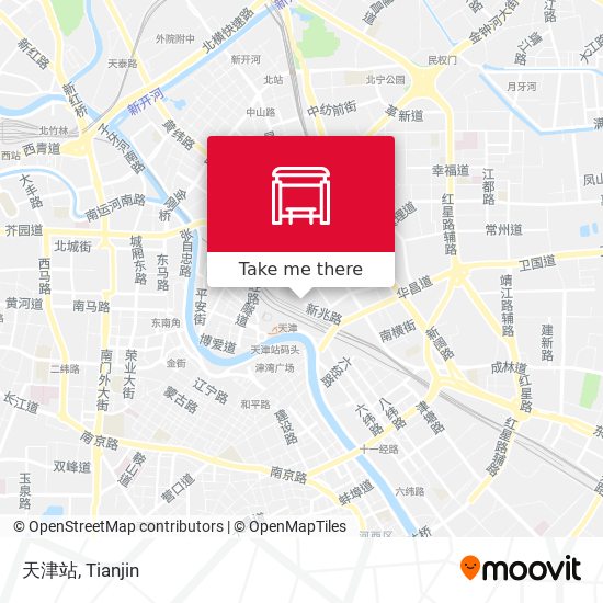天津站 map