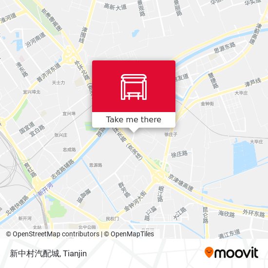 新中村汽配城 map