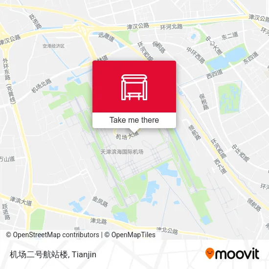 机场二号航站楼 map