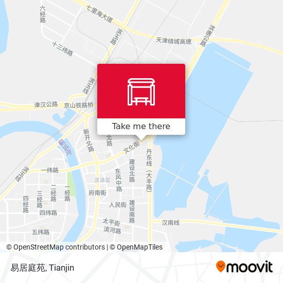 易居庭苑 map