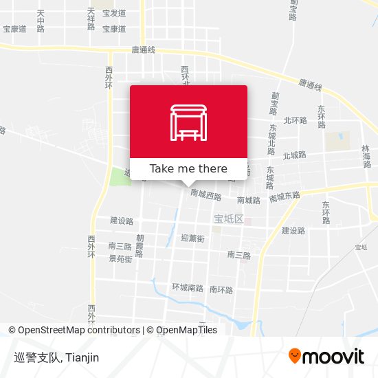 巡警支队 map