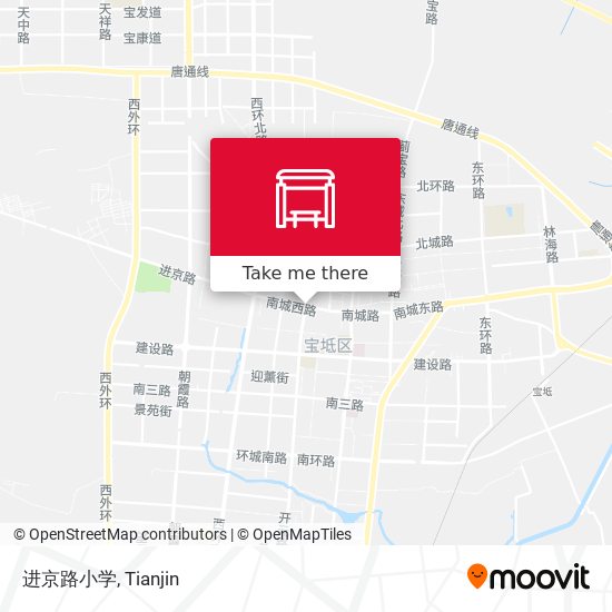 进京路小学 map