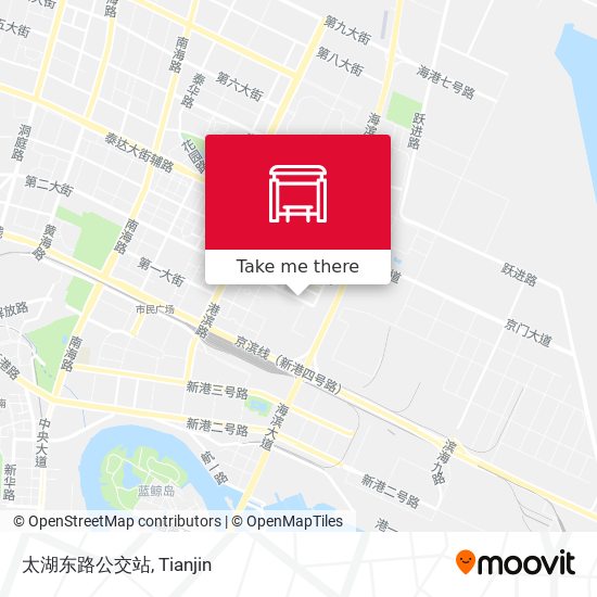 太湖东路公交站 map
