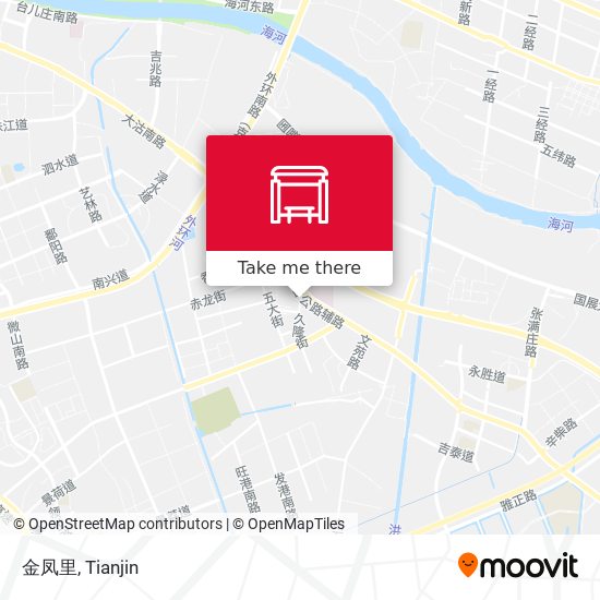 金凤里 map