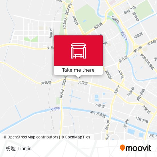 杨嘴 map