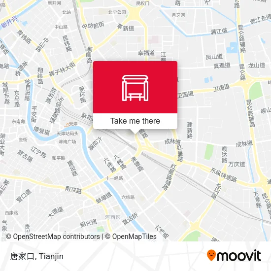 唐家口 map