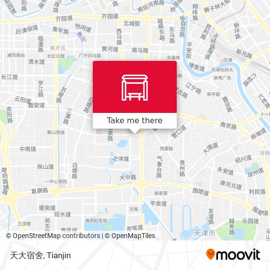 天大宿舍 map