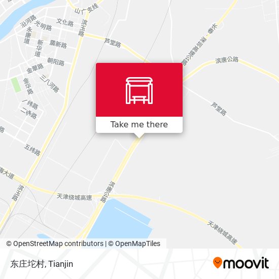 东庄坨村 map