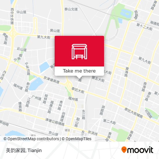 美韵家园 map