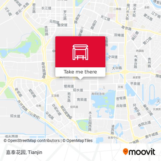 嘉泰花园 map