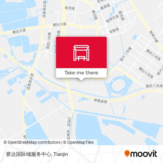 赛达国际城服务中心 map
