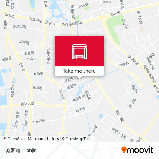 鑫源道 map