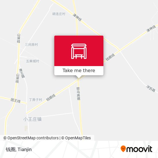 钱圈 map