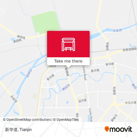 新华道 map