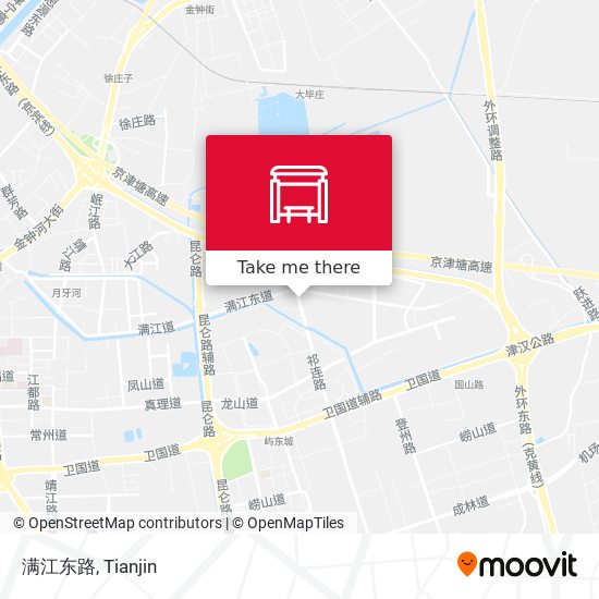 满江东路 map