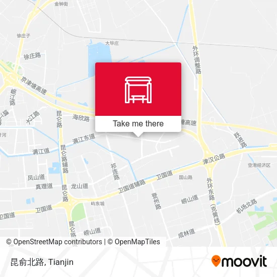 昆俞北路 map