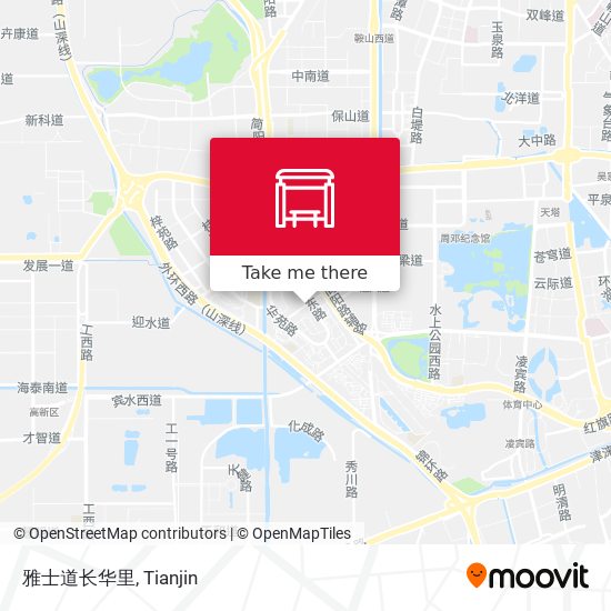 雅士道长华里 map