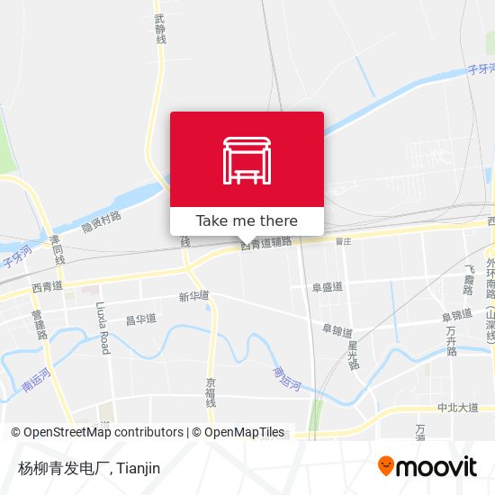 杨柳青发电厂 map