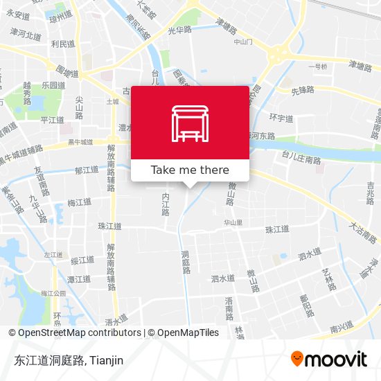 东江道洞庭路 map