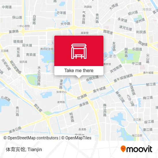 体育宾馆 map