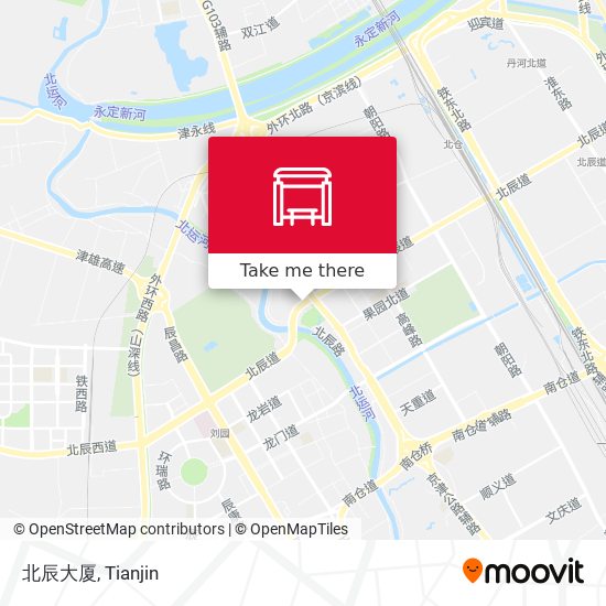 北辰大厦 map