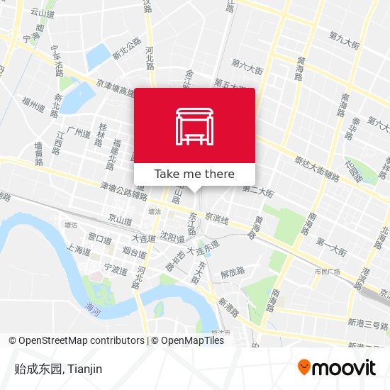 贻成东园 map
