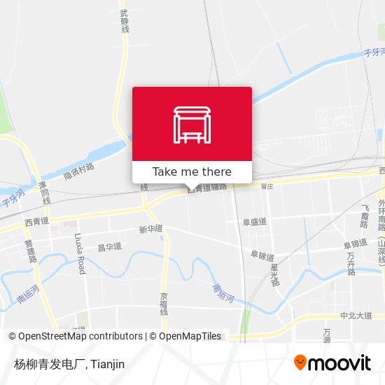 杨柳青发电厂 map