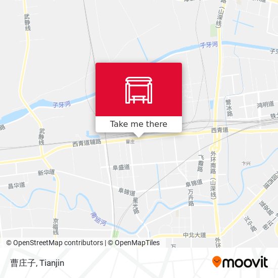曹庄子 map