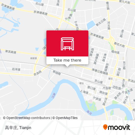 高辛庄 map