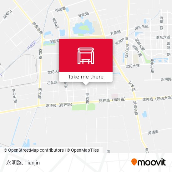 永明路 map