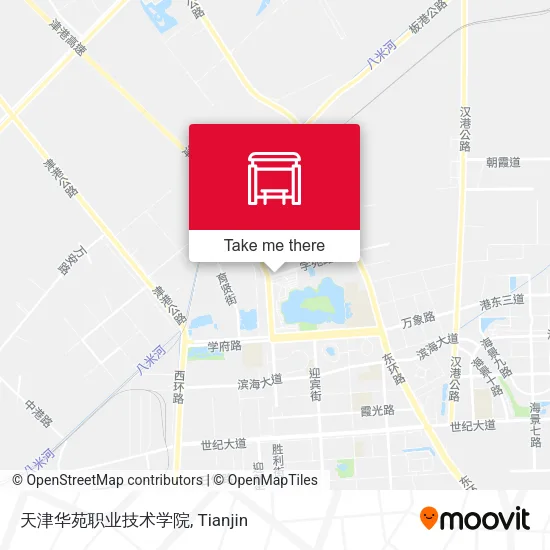 天津华苑职业技术学院 map