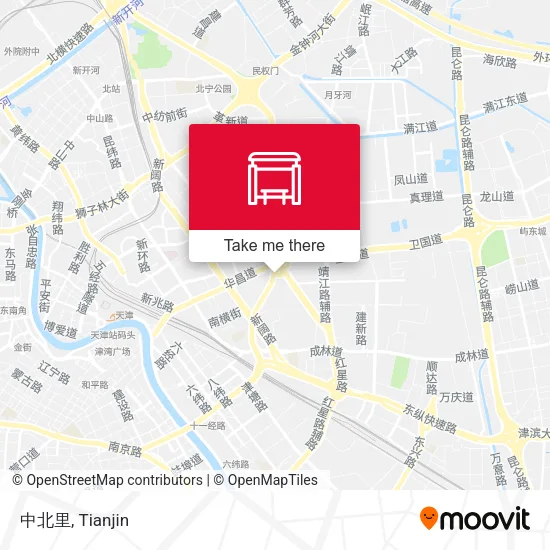 中北里 map