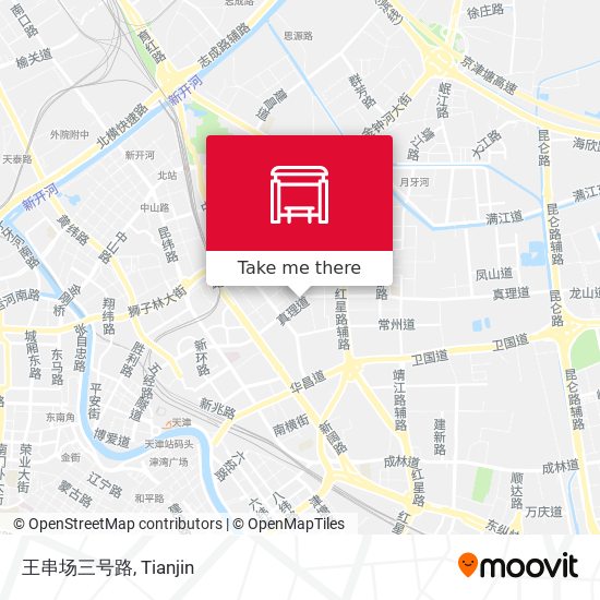 王串场三号路 map