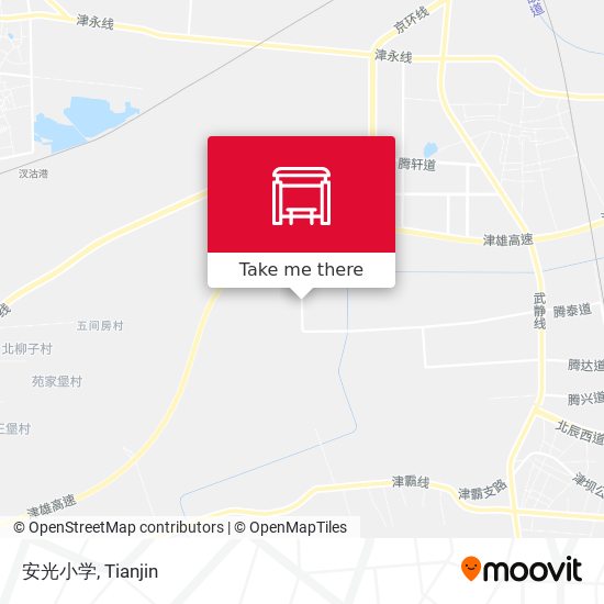 安光小学 map